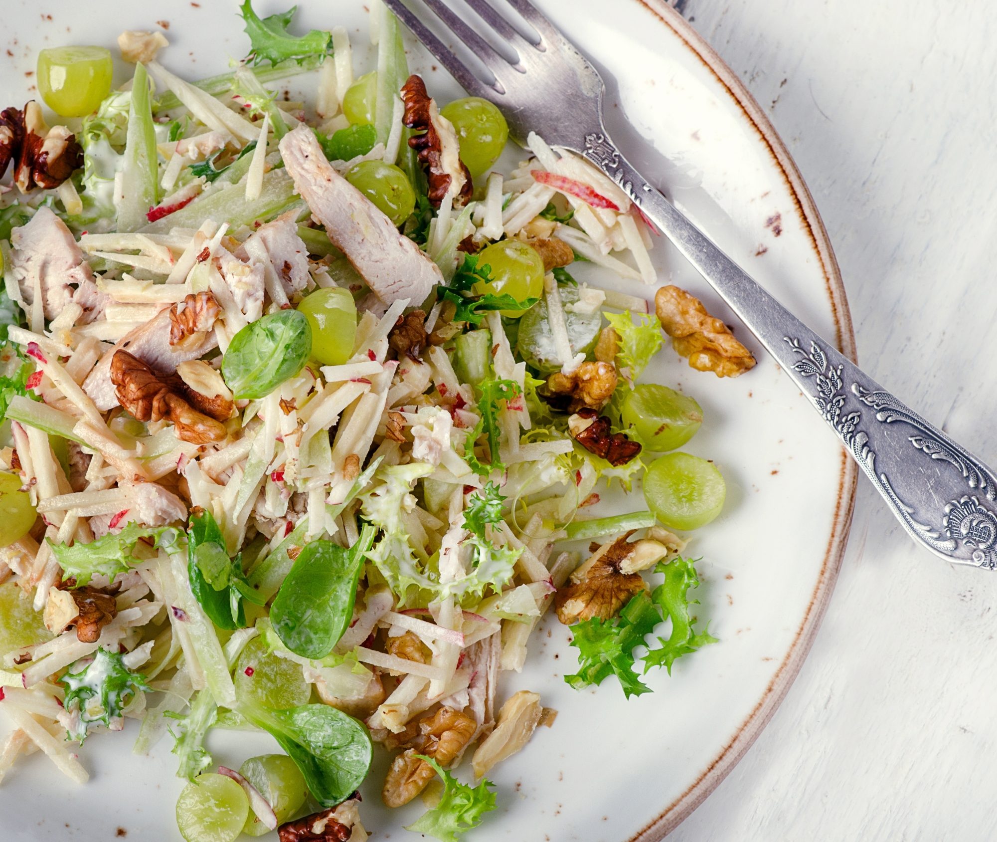 Chicken Salad with Grapes and Walnuts Nutritional Wisdom