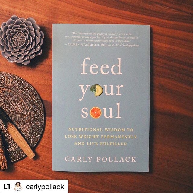 Today feels like a holiday at Nutritional Wisdom - our owner, fearless leader, and favorite guru wrote a book available on Amazon *today* ❤️🙌🏼 Repost @carlypollack
・・・
I’m so grateful for all of your support and kind notes of encouragement.
.
I hope this book makes you laugh, cry once or twice, and most of all, I hope it helps you understand more deeply where you are on the path to health and how to get to a place of ultimate power over your food choices, your body and the voice in your head.
.
Haven’t got your copy yet? Order it today on Amazon, Indie Bound, Barnes and Noble, or for you local Austinites, @bookpeople!
.
#carlypollack #feedyoursoulbook